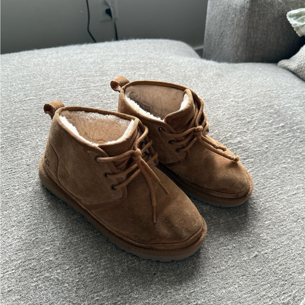 UGG Tan Ankle Boots